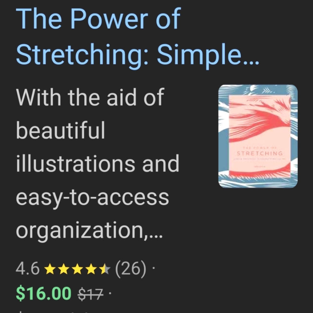 The Power of Stretching Book